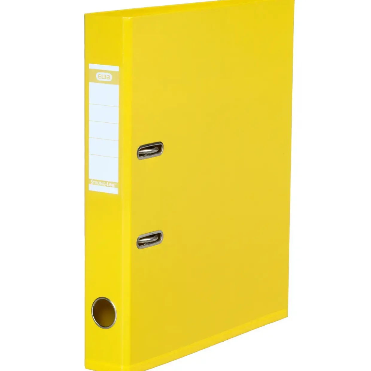 Brevordner PP gul A4-smal Bantex miljø 1415-23 - 10 stk
