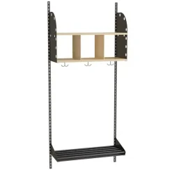 Børne garderobe Adde Kombination A, start, bredde 750 mm 3 pladser