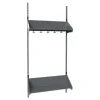 Børnegarderobe BST Kombination A, Startsektion 3 pladser B 750 mm, hvid