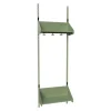 Børnegarderobe BST Kombination H, Startsektion 3 pladser B 900 mm, mørk grå