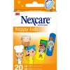 Børneplaster Nexcare Happy Kids profession 2 størrelser assorteret åndbart hypoallergent - 20 stk