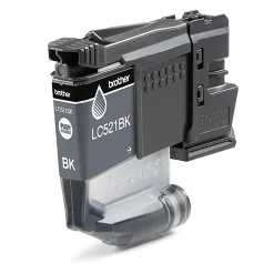 Brother LC521BK, Blækpatron, Sort - Til DCP-J1310DW