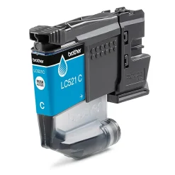 Brother LC521C, Blækpatron, Cyan, ink cartridge