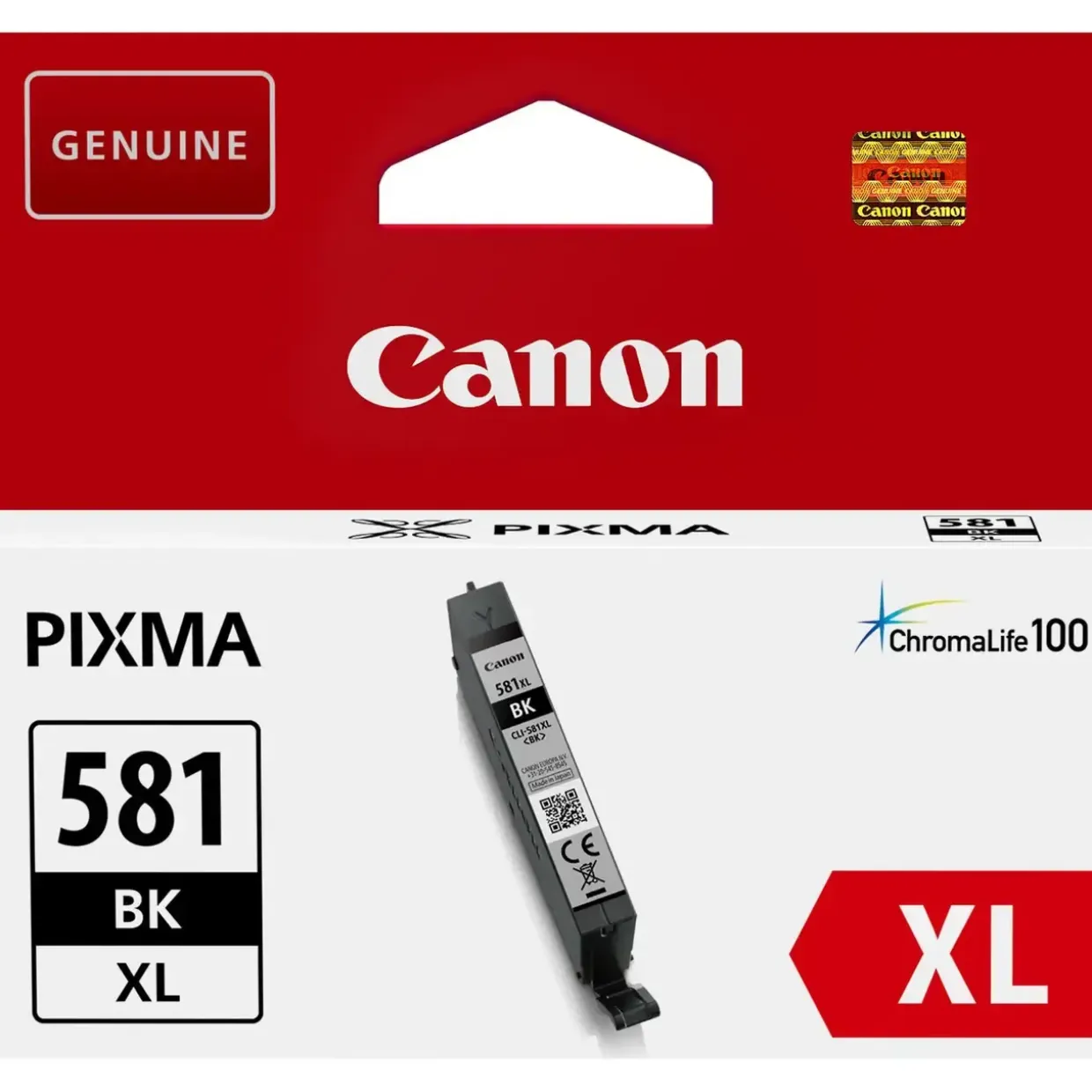 Canon CLI-581XL, Blækpatron, Sort