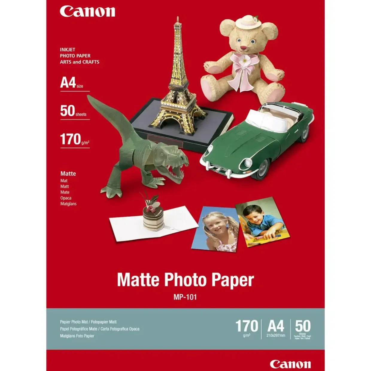 Canon Fotopapir - A4 170 gram MP-101 Mat - 50 ark