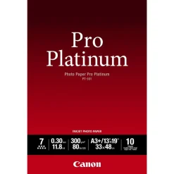Canon fotopapir A3+ 300 gram PT-101 Pro Platinum - 10 ark