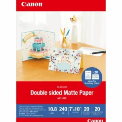 Canon fotopapir 7x10'' MP-101D Double Matte Photo 240g (20)