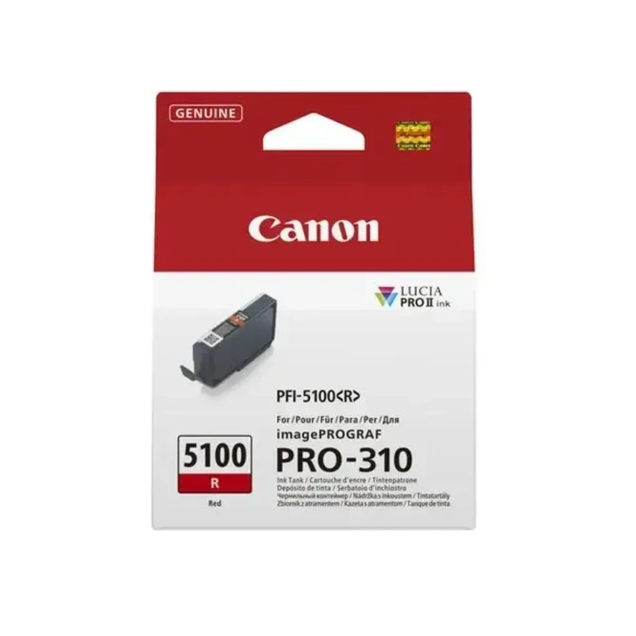 Canon PFI-5100R red ink tank