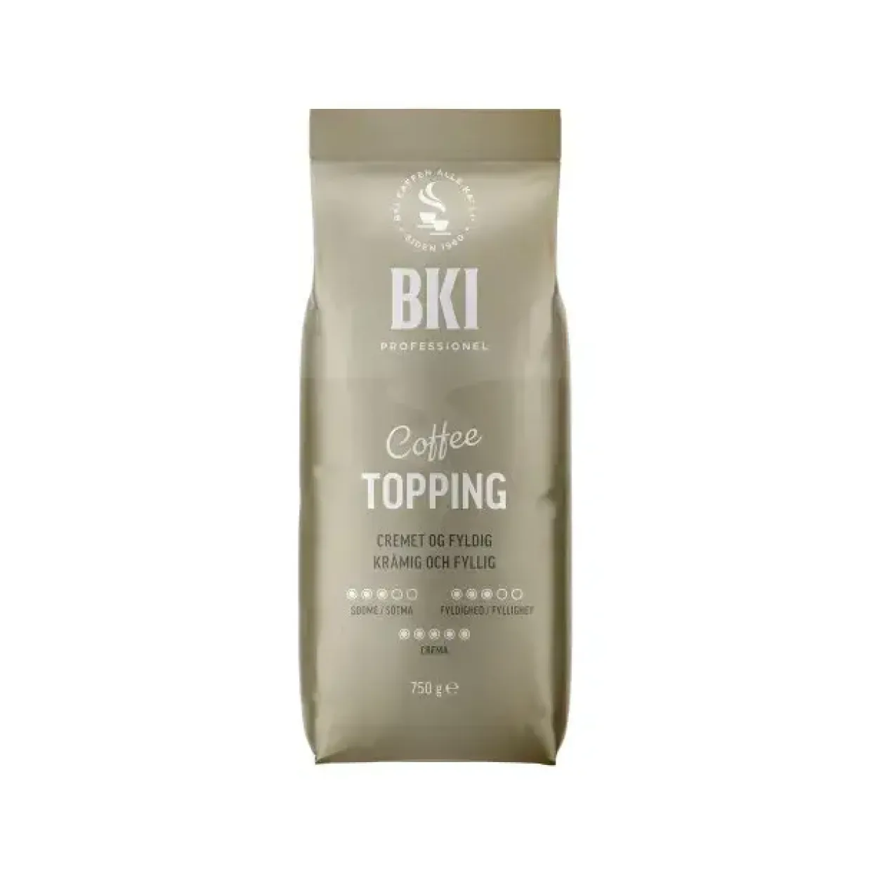 Cappuccino topping 750g - 10 stk