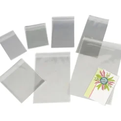 Cellofanposer - Klar - 9,7x12,9 til 22,5x31,2 cm - 1400 stk - Stripluk