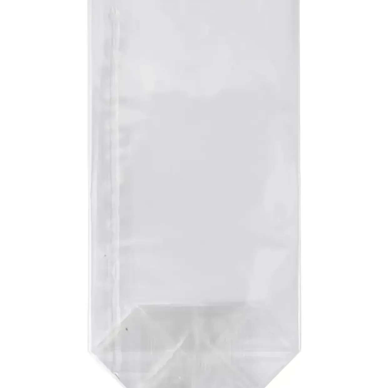 Cellofanposer 19x10cm klar OPP 10x19cm med klodsbund uden pap - 1000 stk