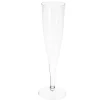 Champagneglas 10 cl H20 cm på fast fod PS i displayæske - 10 pk x 10 stk/krt