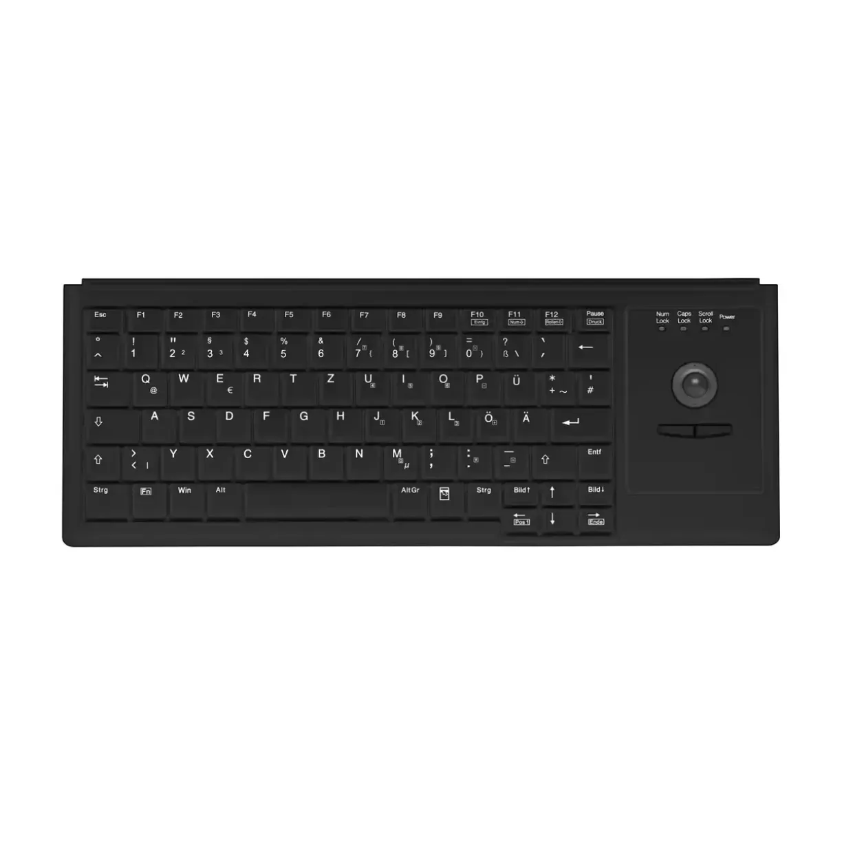 Cherry Active Key Industry 4.0 Ultraflat Trackball trådløs Black