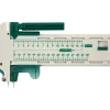 Cirkelkniv - Plast/metal - Radius 1-7,5 cm - Med 6 ekstra blade - 1 stk