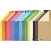 Color Bar rivekarton, A4 21x30 cm, 250 g, ensfarvet karton, 16ass. ark