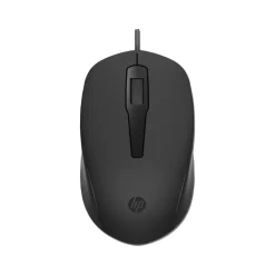 Computermus HP 150 Wired Mouse, Sort (Consumer)