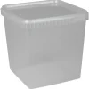 Condibøtte uden låg 19,2x19,2x19,1cm 5000 ml klar PP 1-rums - 7 stk