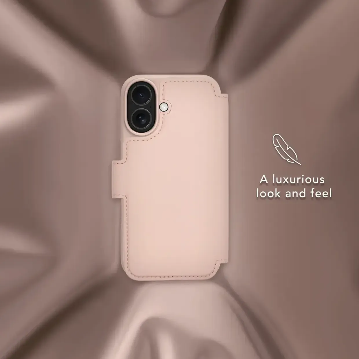 Cover iPhone 17 - Dbramante1928 Lynge MS ICON - Pink Sand