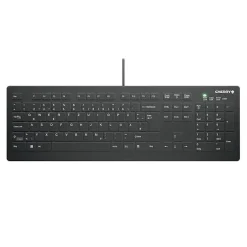 Cover til tastatur Cherry Silicone Key Membrane for AK-C8112, Silikone, Sort - Køb minimum 35 stk.
