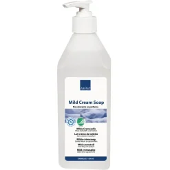 Cremesæbe - Abena Mild - Uden parfume og farve - 600 ml - 8 stk