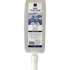 Cremesæbe - Abena - refill - uden farve og parfume - 1000 ml - 6 stk