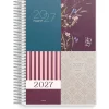 Dagkalender m/4 illu. - 140x181mm - Spiral - PP-plast - 2027 - Mayland - 27209000