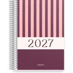 Dagkalender m/4 illu. - 140x181mm - Spiral - PP-plast - 2027 - Mayland - 27209000