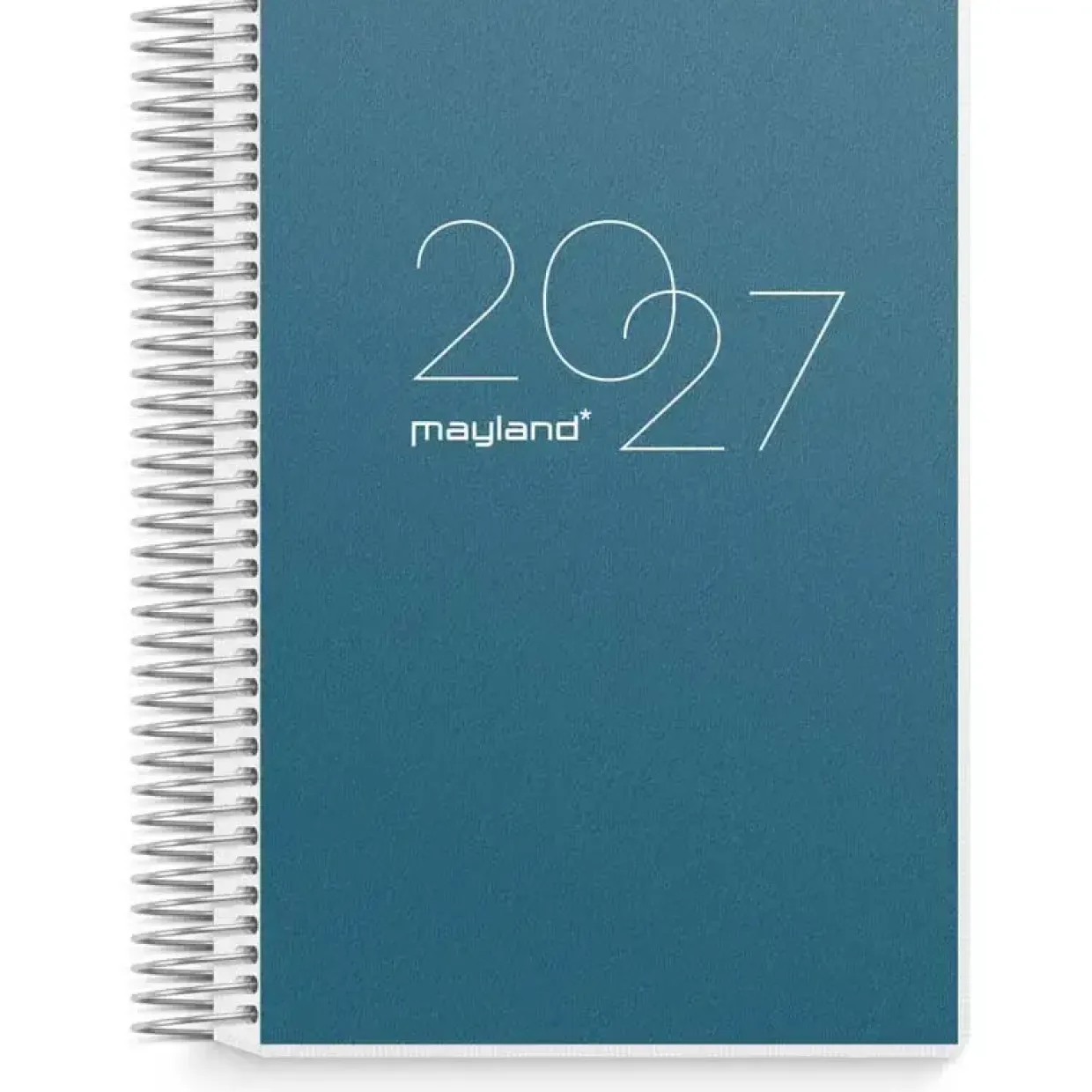 Dagkalender m/4 illu. - 140x181mm - Spiral - PP-plast - 2027 - Mayland - 27209000