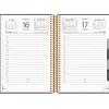 Dagkalender - Trend - 137x179mm - Spiral - Bordeaux - 2027 - Mayland - 27210050