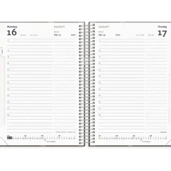Dagkalender - 140x179mm - Spiral - Karton - Brun - 2027 - Mayland - 27208020