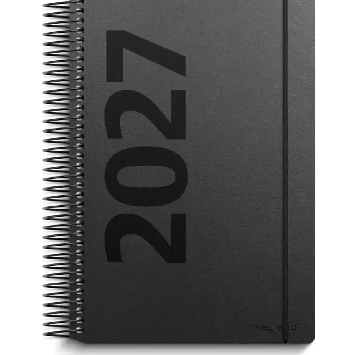 Dagskalender - 140x179mm - Spiral - Genbrugskarton - Matsort - 2027 - Mayland - 27208000