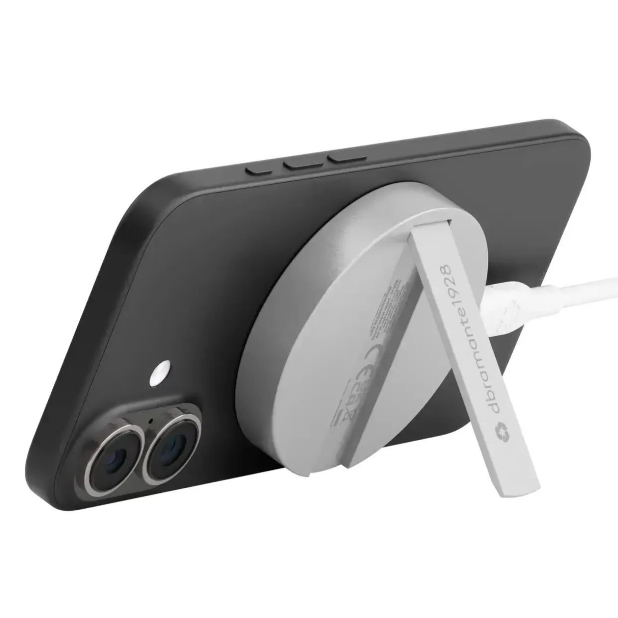 Dbramante1928 DBRAMANTE Wireless Magnetic Charger w/ stand - Qi2 25W - ALU