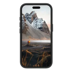 Dbramante1928 Iceland Ultra D3O MS Kick - iPhone 16 - Black