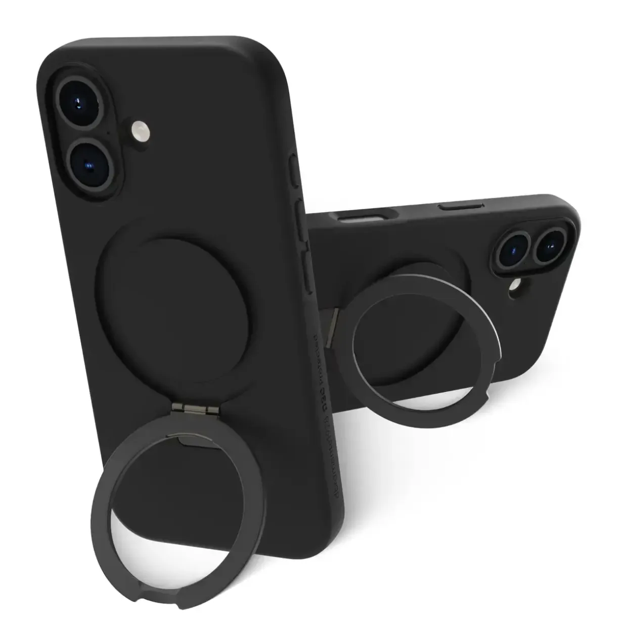 Dbramante1928 Iceland Ultra D3O MS Kick - iPhone 16 - Black