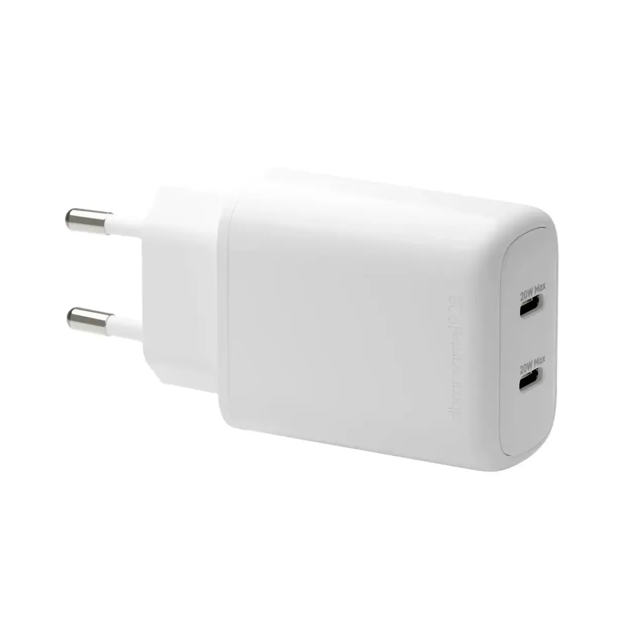 Dbramante1928 Re-charge Pro - EU Wall Charger - 2x USB-C 30W - White