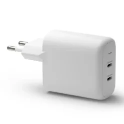 Dbramante1928 Wall Charger - 2x USB-C 25W EU, White