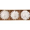Dekorationsstjerner - Papir - Ø10 cm - Hvid - 9 stk pr. æske - 3 æsker