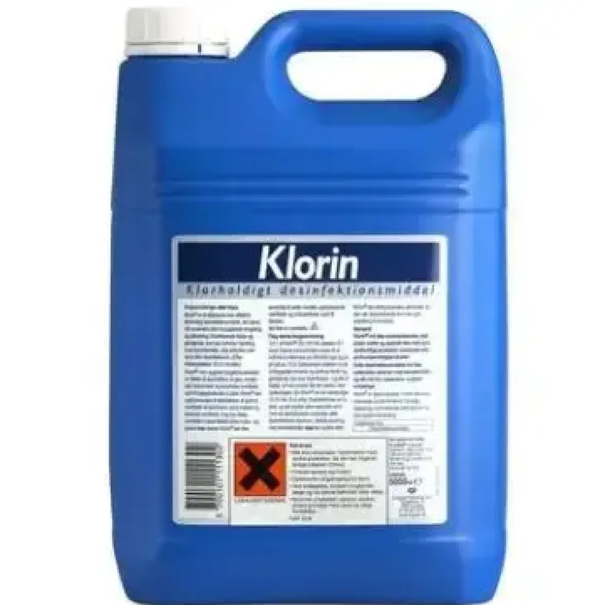 Desinfektion Klorin Original med aktiv klor uden parfume til overflader5 ltr - 2 dnk x 5 ltr/krt