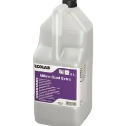 Desinfektionsmiddel, Ecolab Mikro Quat extra, 5 l, uden farve og parfume - 2 stk