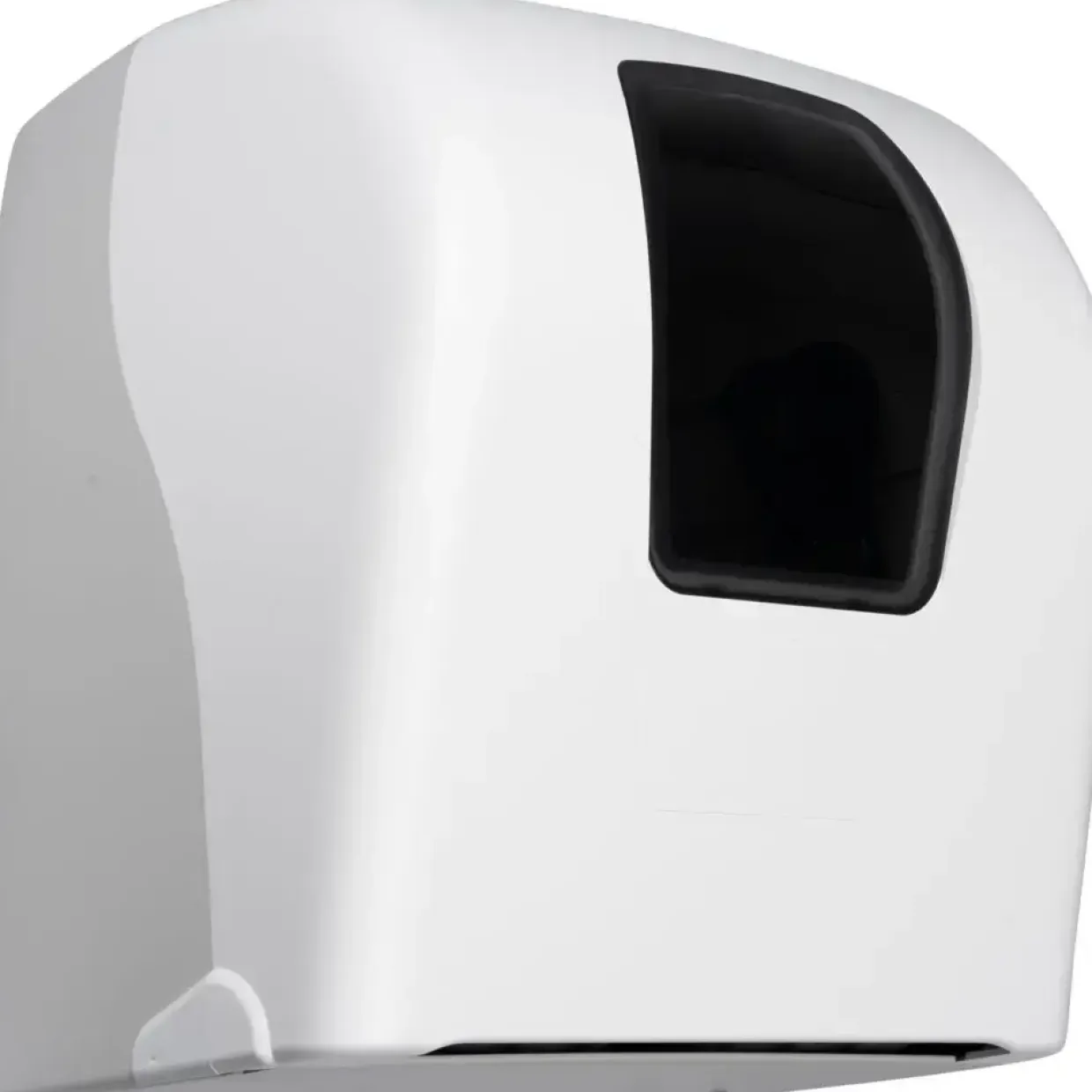 Dispenser, Classic Recycled, 23x31x33cm, hvid, plast, håndklæderuller m. rude