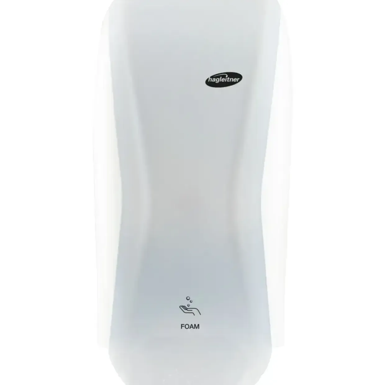 Dispenser, Hagleitner, 600 ml, hvid, til pose refiller, hybrid, til skumsæbe/desinfek - 15 stk