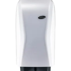 Dispenser, Hagleitner, 16,3x1,5x32,6cm, hvid, plast, til 2 ruller toiletpapir, analog - 8 stk