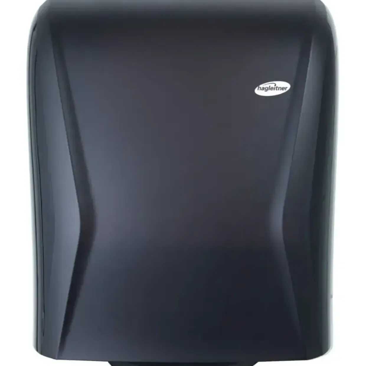 Dispenser, Hagleitner, 22,9x33,3x42,1cm, sort, plast, til håndklæderuller, hybrid