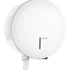 Dispenser, Katrin, til midi jumbo toiletruller, maxi, hvid