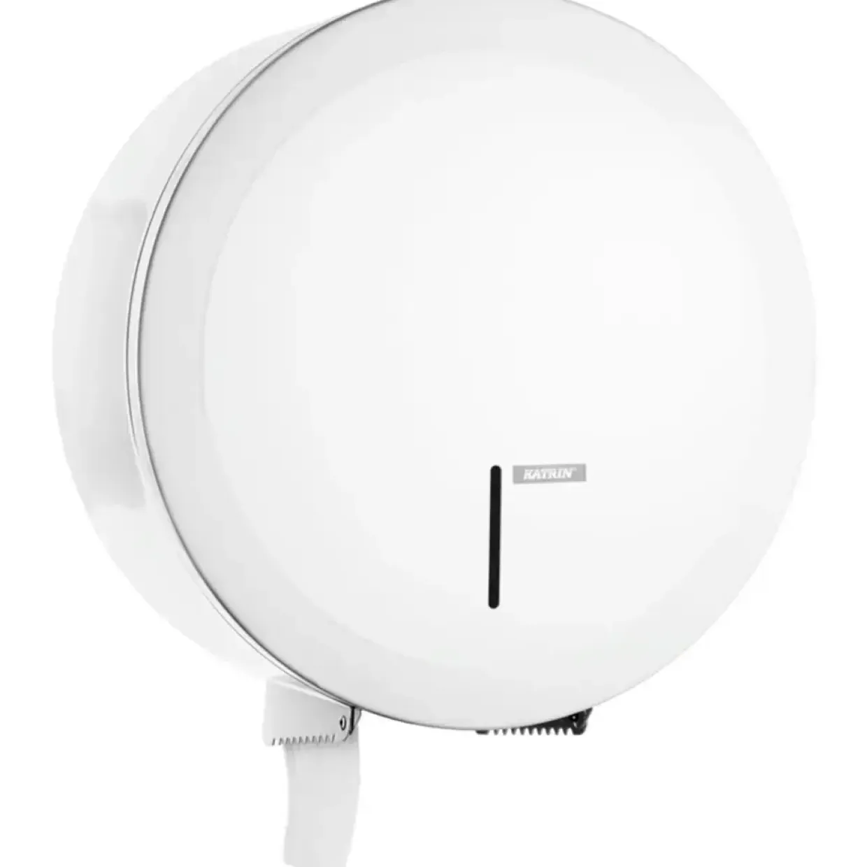 Dispenser, Katrin, til midi jumbo toiletruller, maxi, hvid