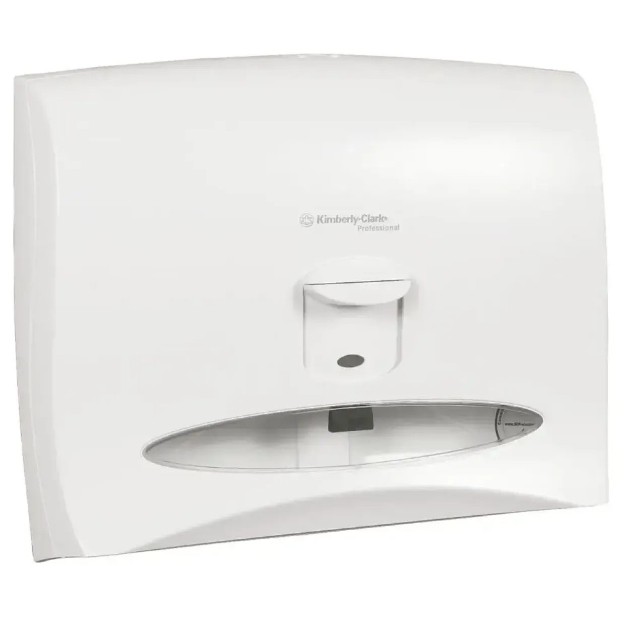 Dispenser, Kimberly-Clark Aquarius, 44x33,2cm, hvid, plast, til toiletsædepapir