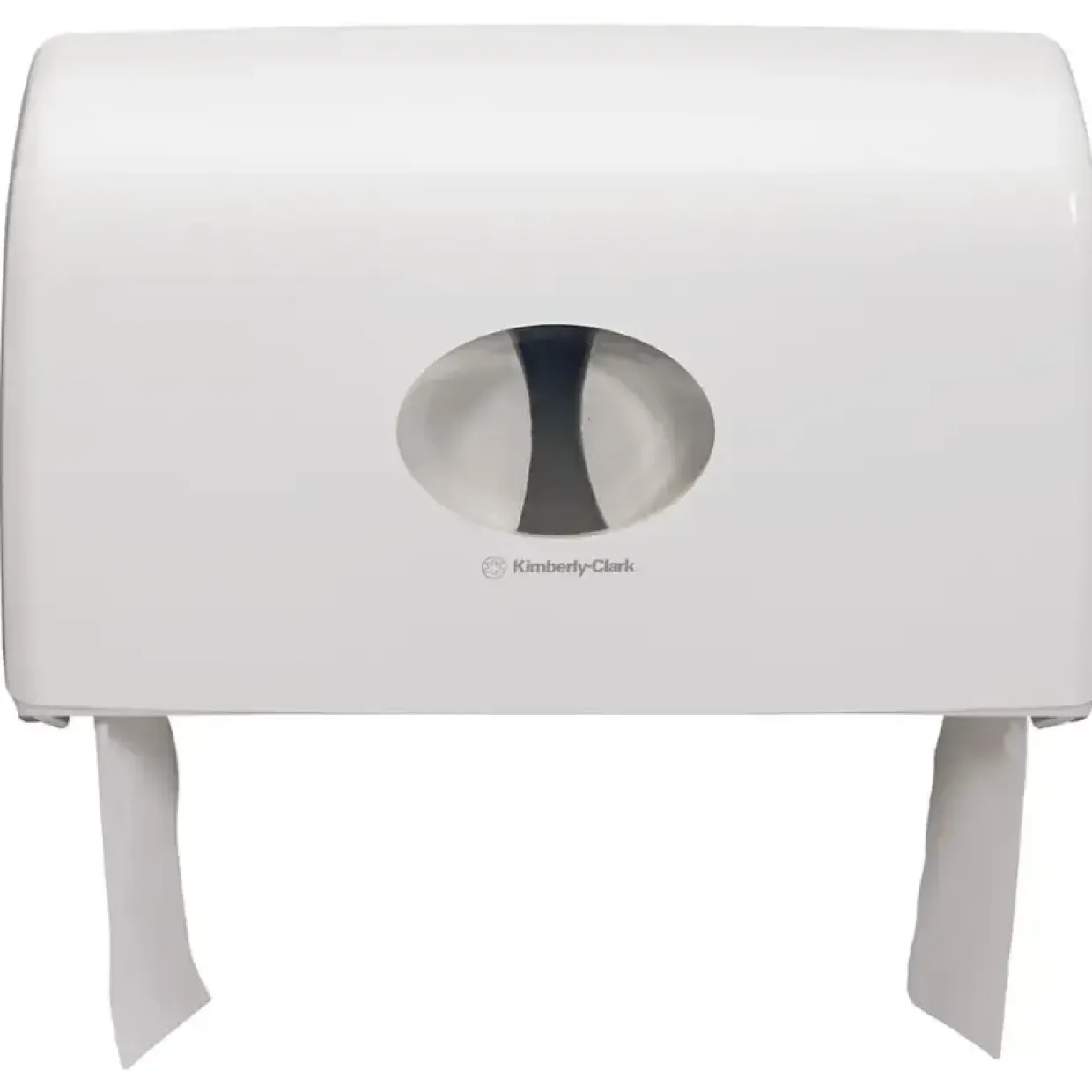 Dispenser, Kimberly-Clark Aquarius, Mini, hvid, plast, til 2 ruller mini jumboruller - 1 stk
