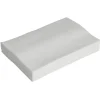 Dispenserserviet - 2-lags - Interfold - 21,5 x 16 cm - Hvid - Nyfiber - Til N4 - 8000 stk