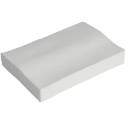 Dispenserserviet - 2-lags - Interfold - 21,5 x 16 cm - Hvid - Nyfiber - Til N4 - 8000 stk