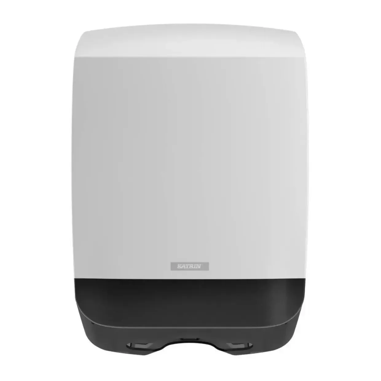 Dispenser til håndklædeark, Katrin 77410, Midi 14,6x30,1x45cm hvid plast